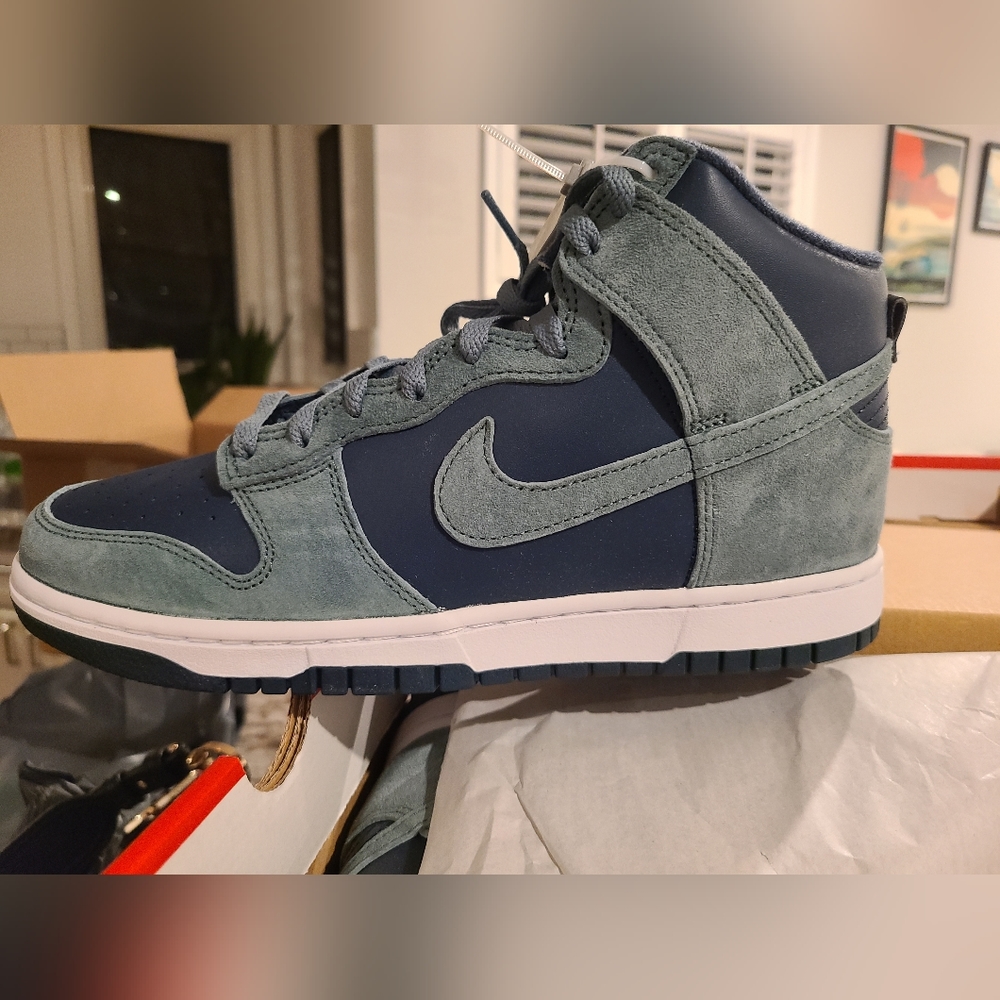 Nike Dunk High Retro Prm "Teal Suede"
